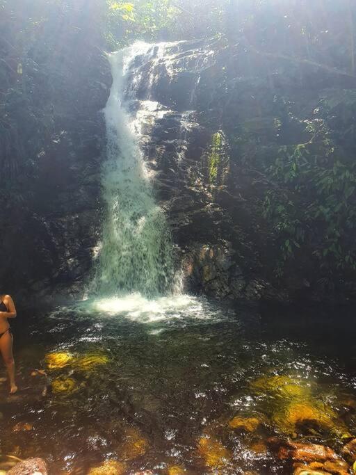 100Mts Da Praia Com Churrasqueira, Piscina E Wi-Fi Caraguatatuba Zewnętrze zdjęcie